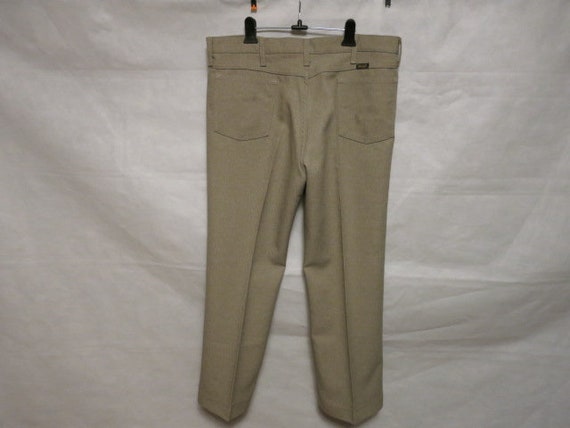 Vintage Wrangler Mens Pants Brown size 38W X 28 L… - image 3