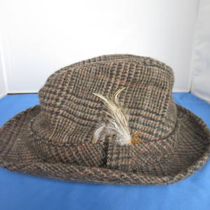 帽子 50s Vintage ADAM Deluxe hat 1/4 58cm ADAM 【THE JDA STORE】ヴィンテージハットアダム