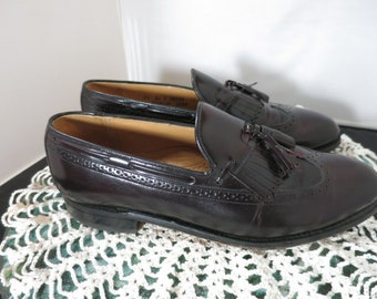 Johnston & Murphy Signature Series Black Leather Shoe Kiltie Tassel Loafer Sz 8M Johnston & Murphy | Shoes | Johnston Murphy Signature Series  main image 2