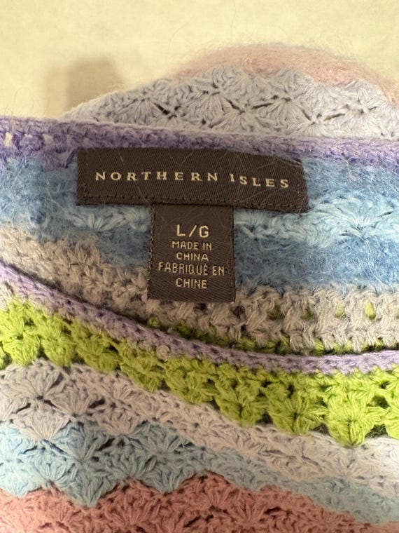 Northern Reflections Pullover Sweater Women's LG - image 5