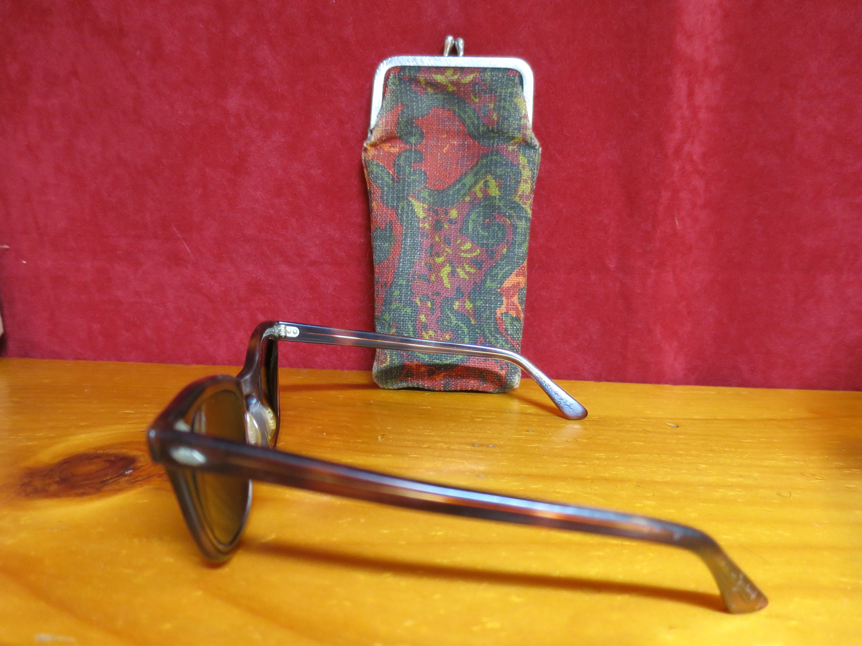Vintage Liberty USA Prescription Sunglasses Faux Tortoise  display picture 3