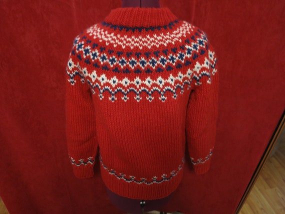 Vintage Jo-Ann Knitwear Pull Over Sweater Hand Kn… - image 3