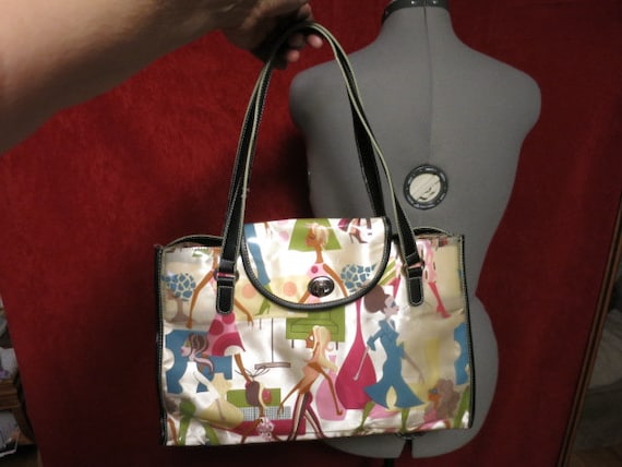Maxx New York Large Hand Bag Fashion Girls Kiss Lock Etsy