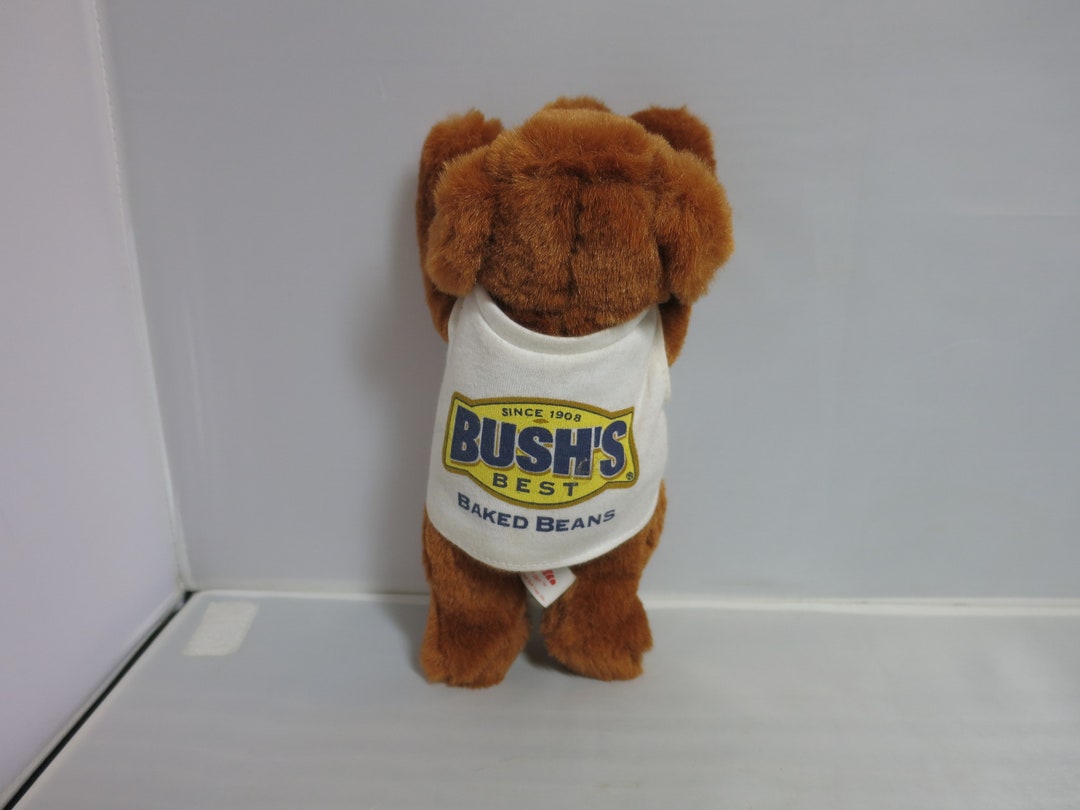 Bush's Baked Beans Duke Dog Plush 8 Inch Animals Fair 1999 Etsy