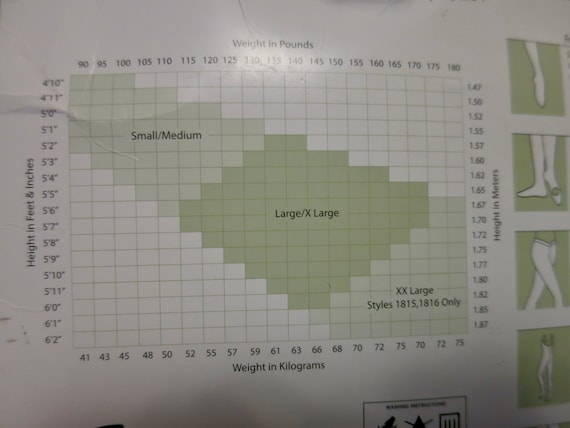 Capezio Size Chart