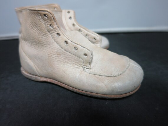 Vintage Buster Brown Baby White Leather Walking S… - image 7