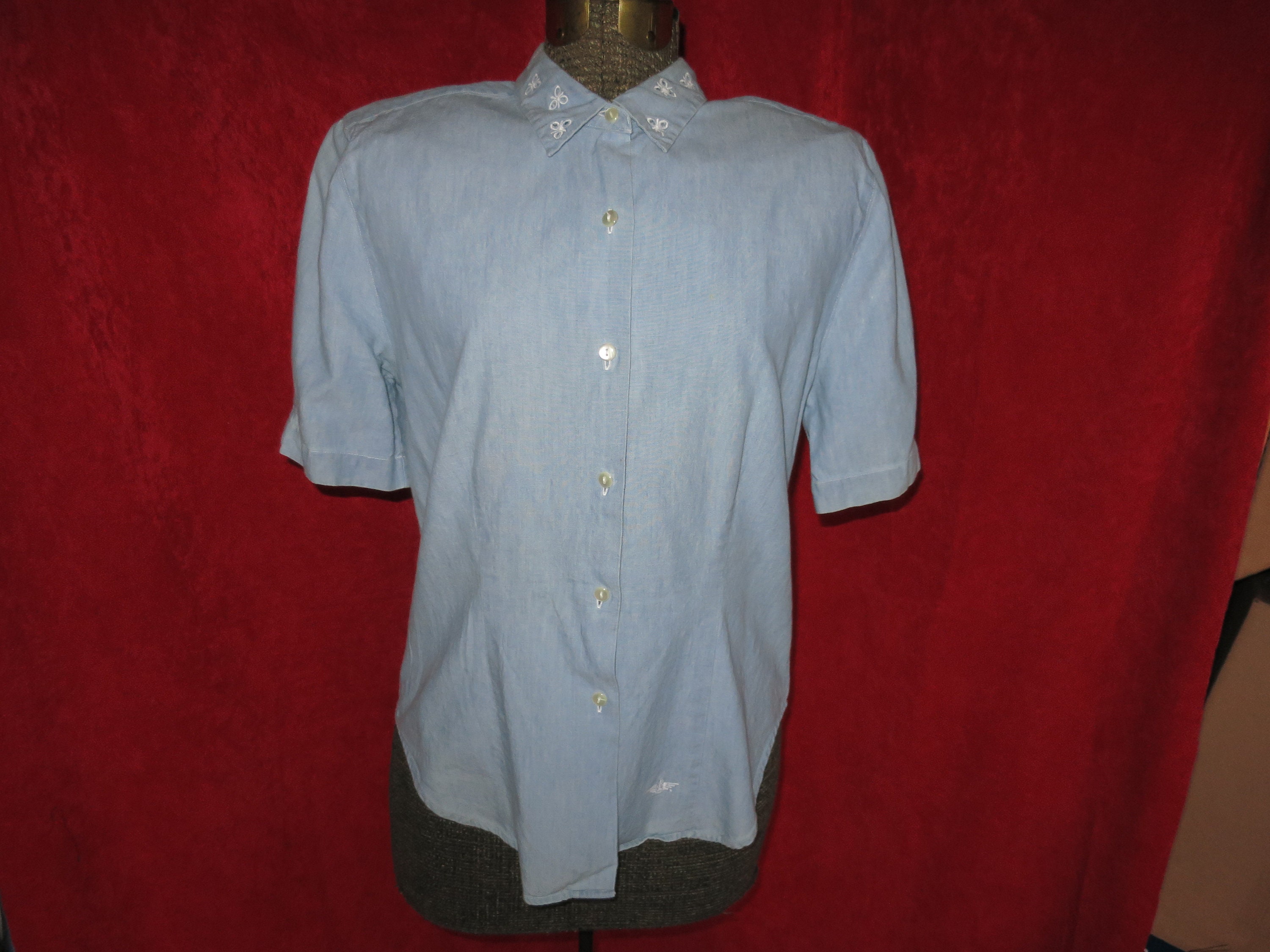 Vintage Dockers Denim Shirt Short 