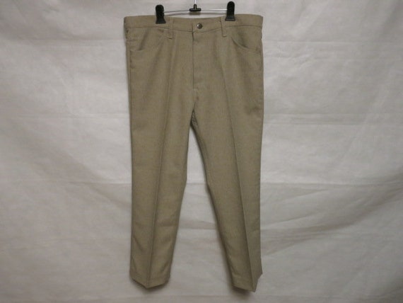 Vintage Wrangler Mens Pants Brown size 38W X 28 L… - image 1