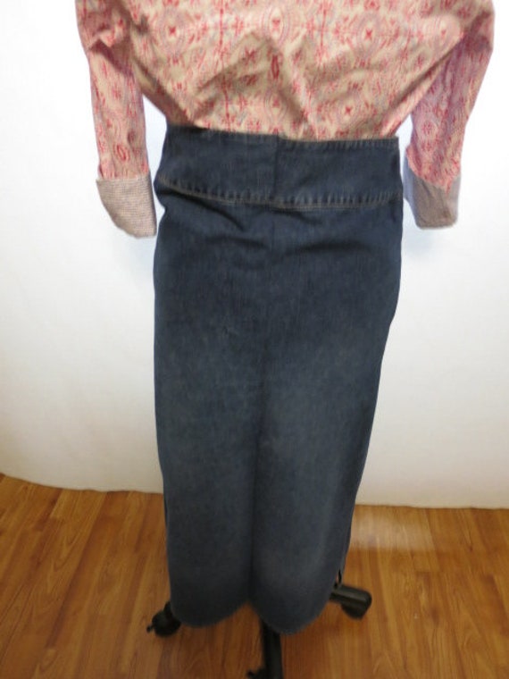 Squeeze Steven Hardy Denim Maxi Skirt - image 3