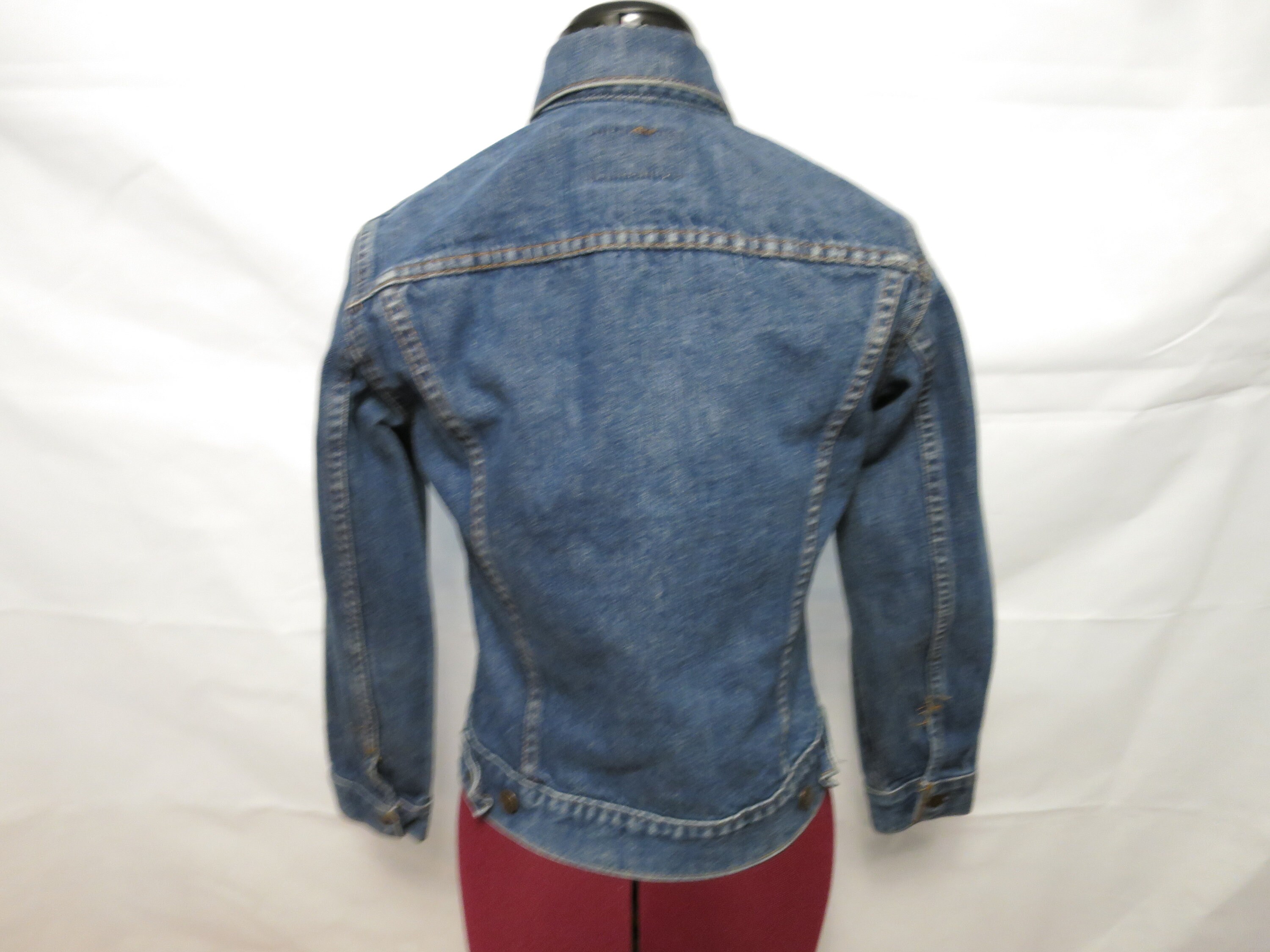 Vintage Denim Jacket Levis Trucker Jacket Size 18 Number Vintage Denim Jacket Levis Trucker Jacket Size 18 Number
