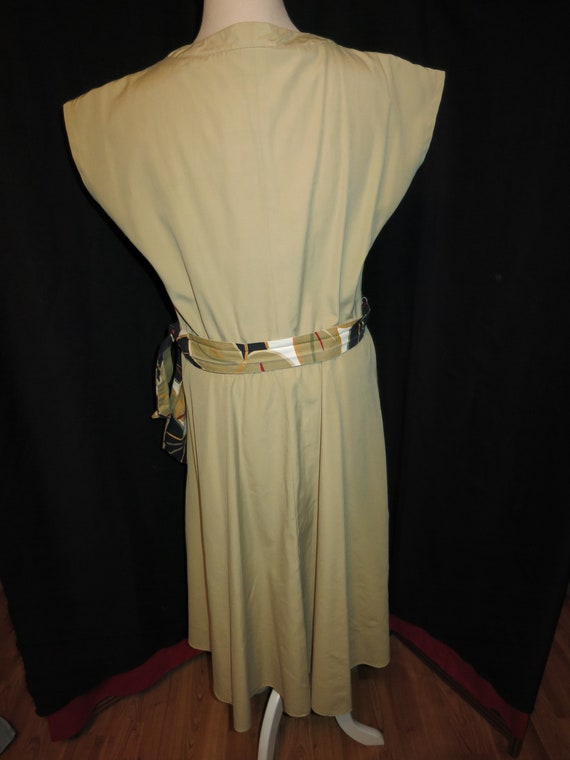 Vintage Franky B Dress with Belt Best Guess size … - image 4