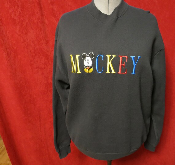 Sweat manches longues Mickey marron femme