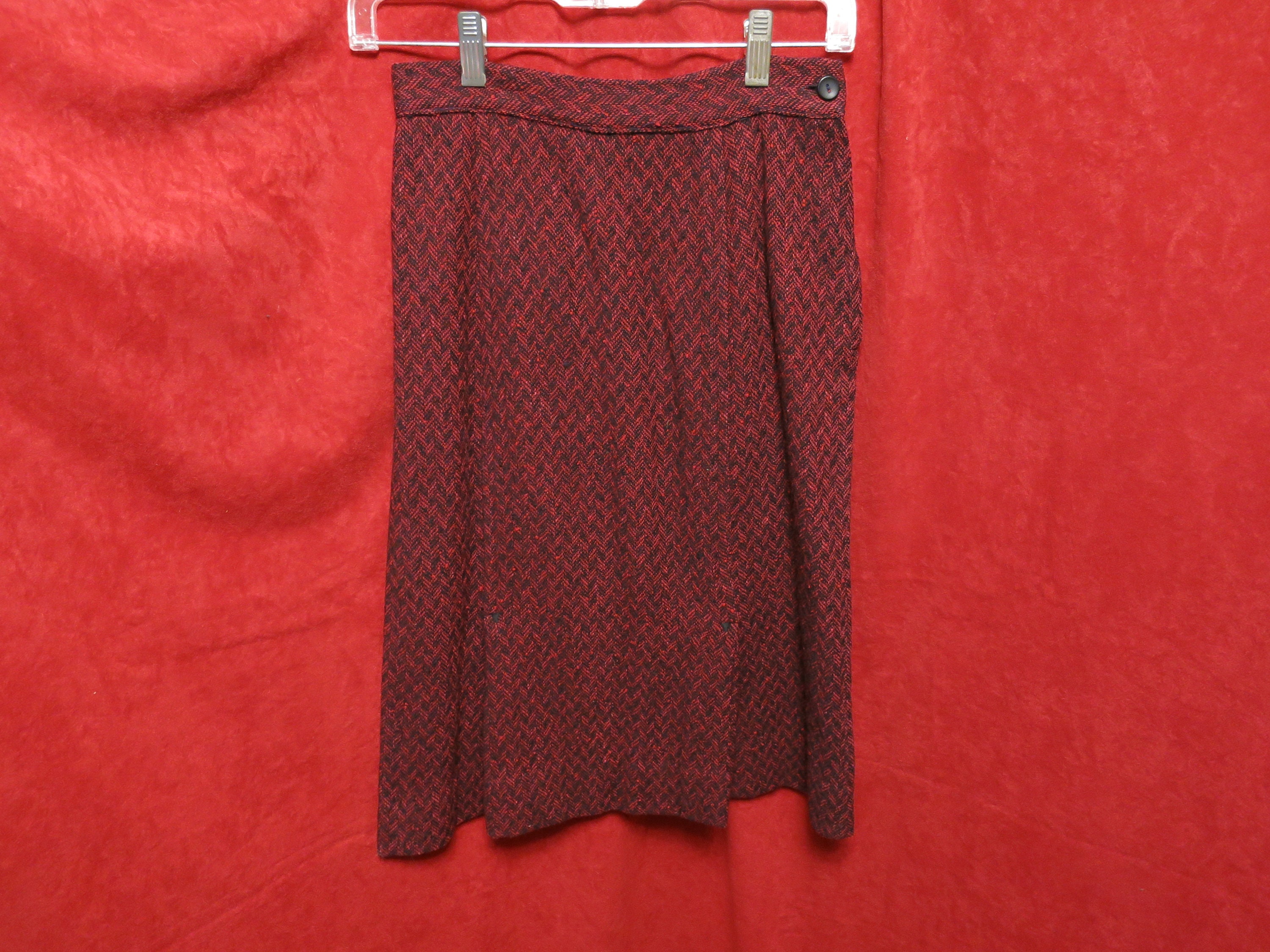 Herringbone Skirt - Etsy