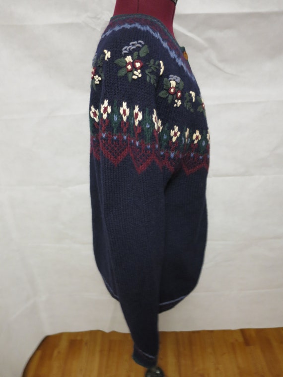 Vintage Northern Reflections Cardigan Knit Sweate… - image 7