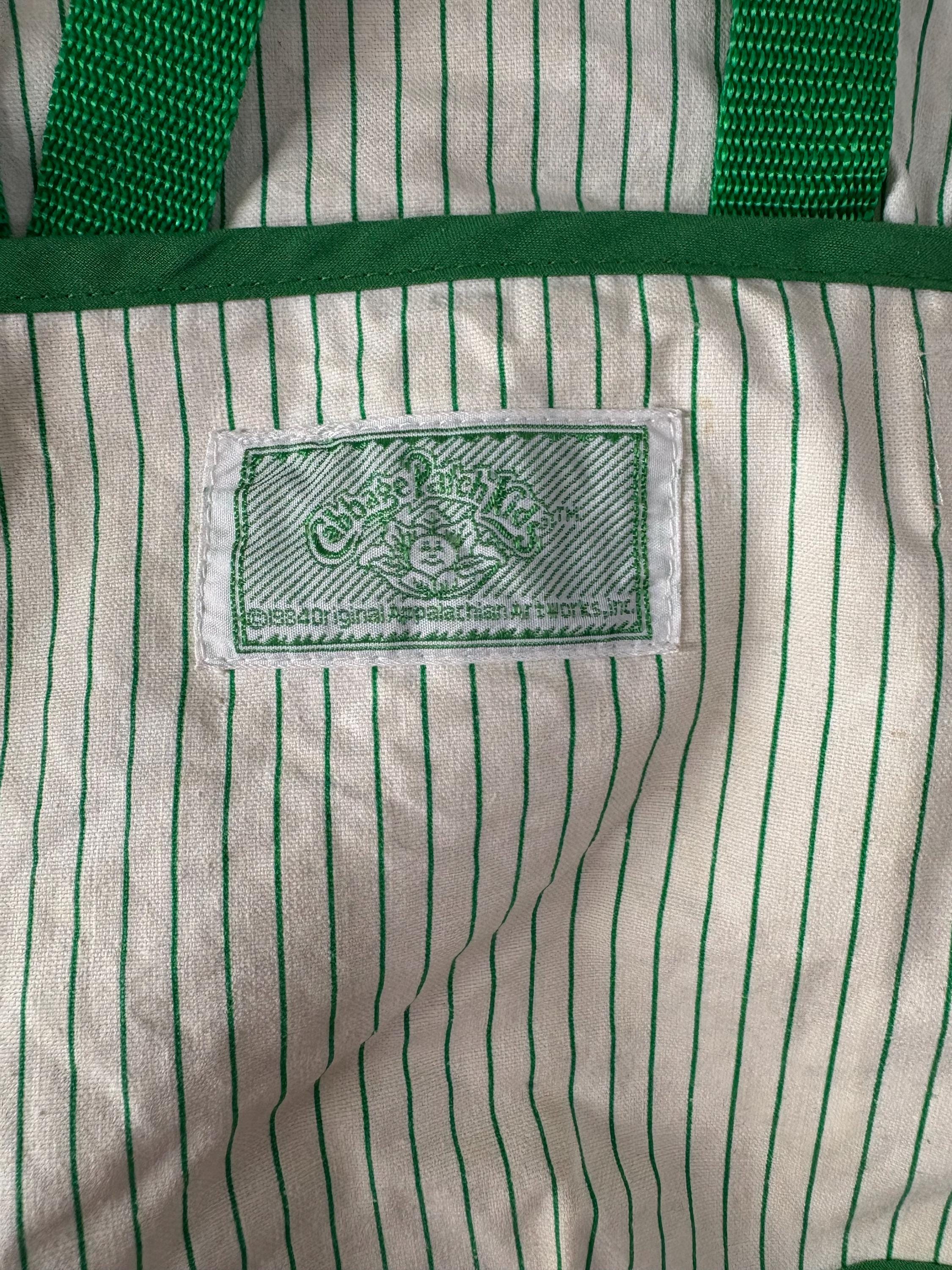 1984 Cabbage Patch Kids Doll Carrier, Green & White Backpack - Etsy