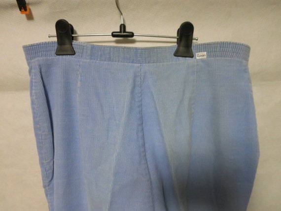 Vintage Levis White Tab Light Blue Corduroy Pants… - image 3