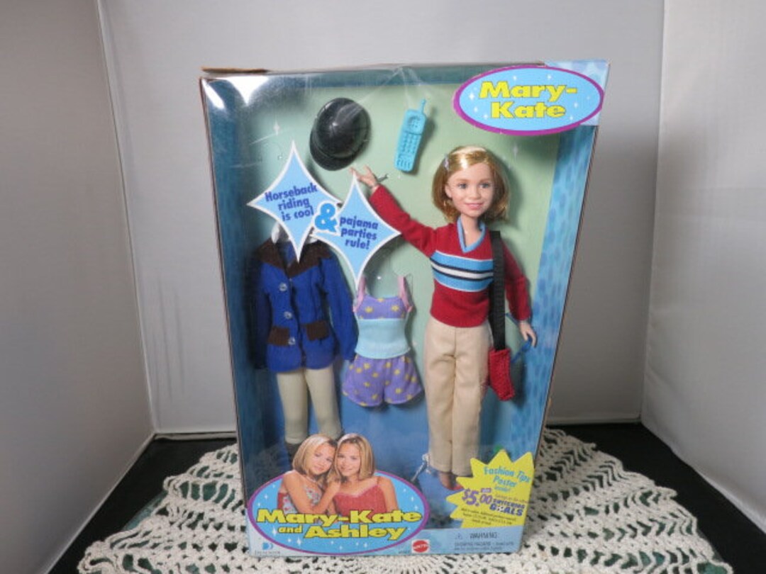 Mary Kate Full House Doll Horse Back Riding & Pajama Mattel Etsy