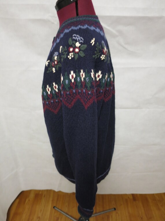 Vintage Northern Reflections Cardigan Knit Sweate… - image 3