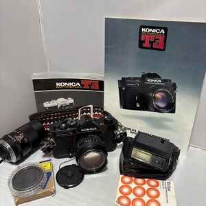 Konica Autoreflex T3 Camera - Etsy