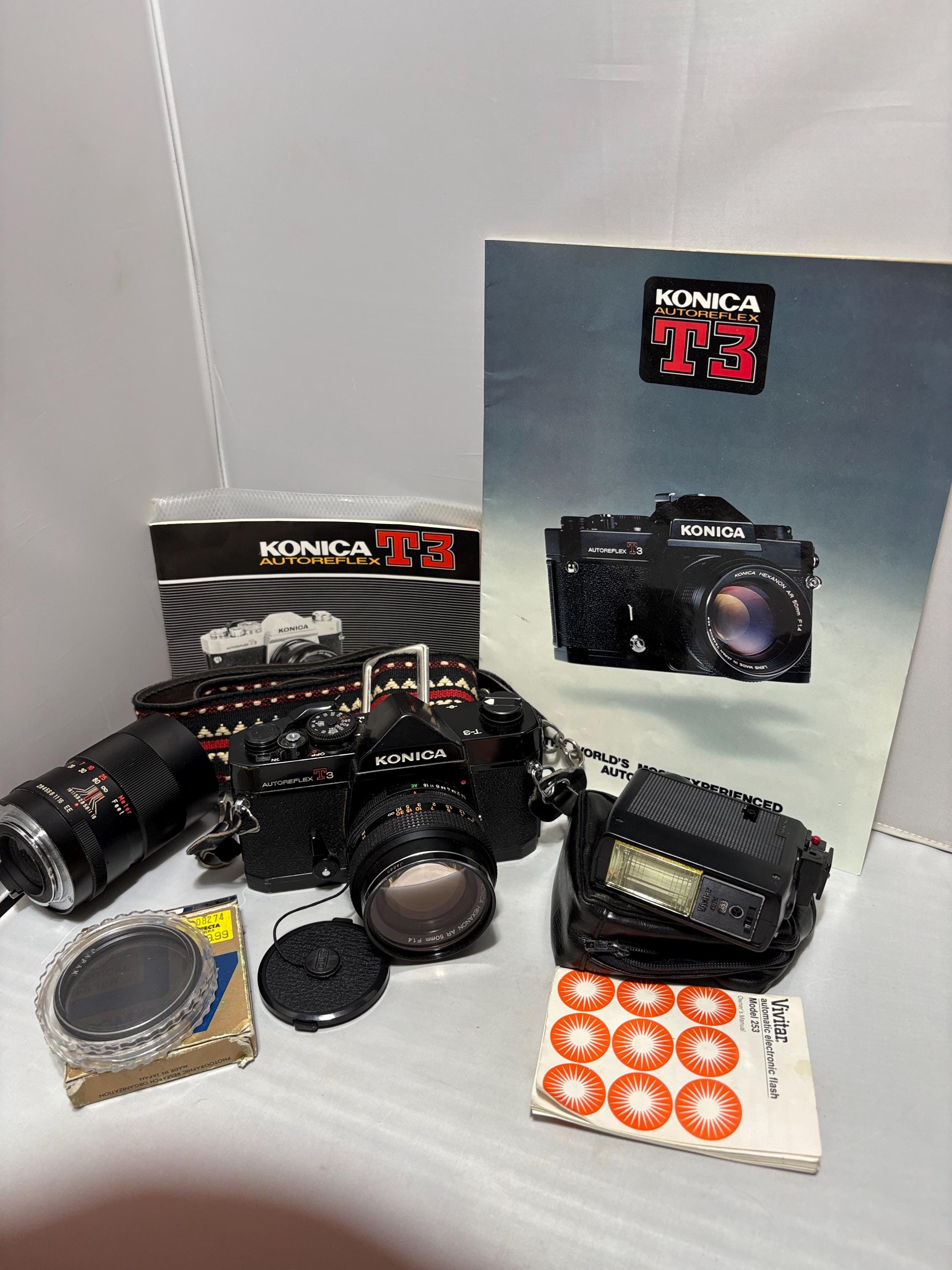 Konica Autoreflex T3 - Etsy Canada