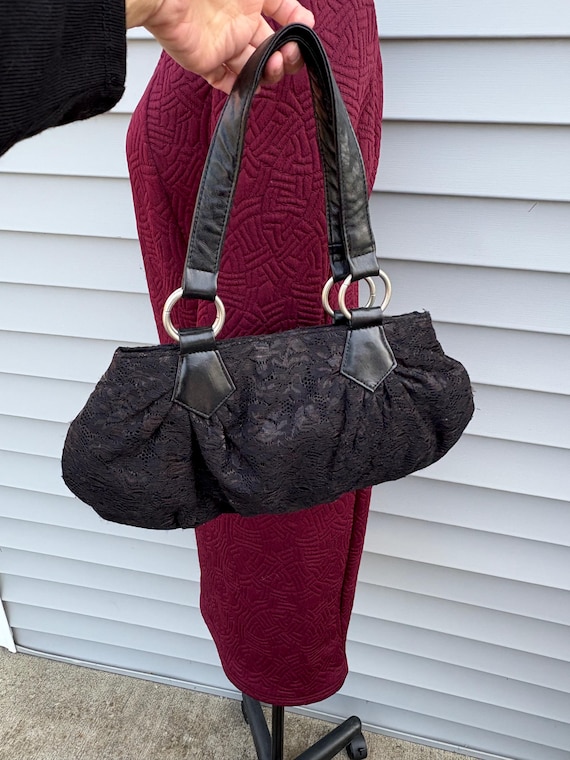 Vintage Charlotte Russe Black Lace Handbag Shoulder Bag - Etsy Vintage Charlotte Russe Black Lace Handbag Shoulder Bag - Etsy