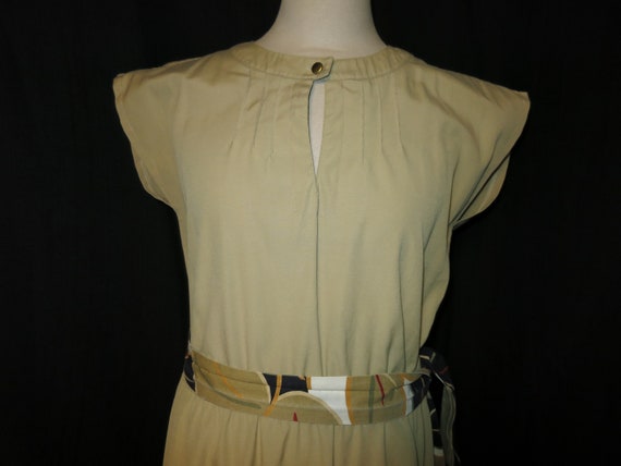 Vintage Franky B Dress with Belt Best Guess size … - image 2