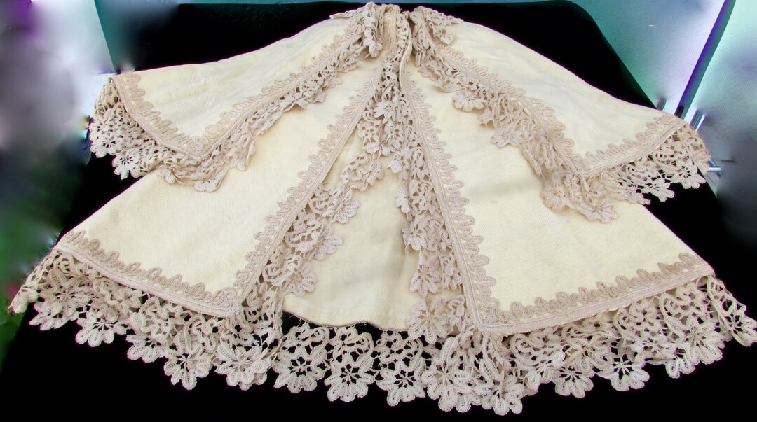 Civil War Baby Mantelet Coat Cape With Lace From Veteran Henry O. Clark