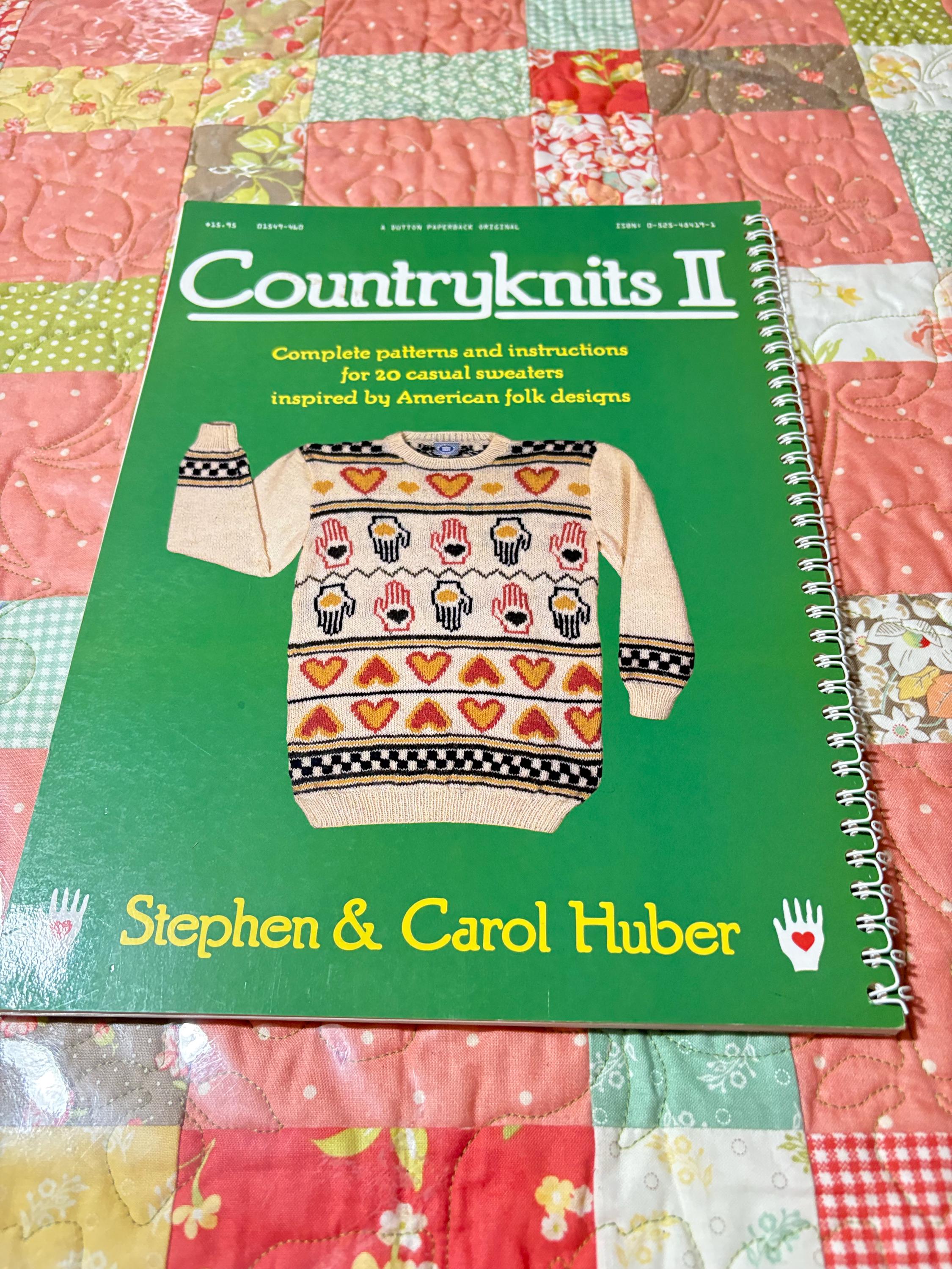 カントリーニット　Countryknits　2冊 Countryknits II Sweater Patterns: 20 American Folk Designs by