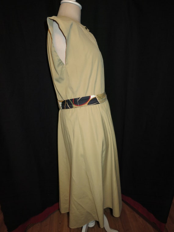 Vintage Franky B Dress with Belt Best Guess size … - image 5