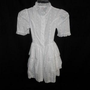 Vintage Sandy Girls First Communion Dress Best Guess Size 6 see measurements