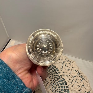 Vintage Door Knob Choice Listing Fluted Glass Parks Bennington Starburst Starburst