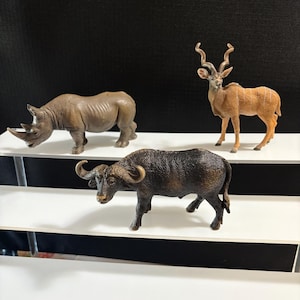 Vintage Schleich Wild Animal Choice Listing African Rhino Lesser Kudo or Water Buffalo