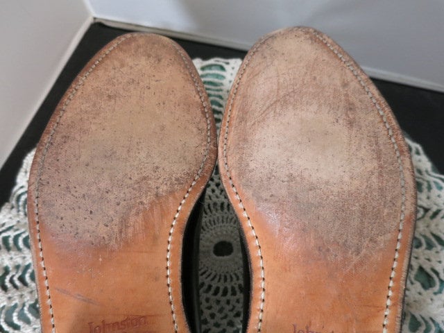 Vintage Johnston Murphy Aristocraft European Leather Loafer Shoes