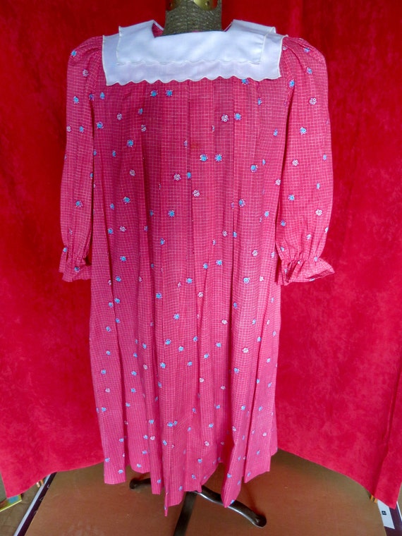 Vintage Robbie Bee Dress Bib Collar 