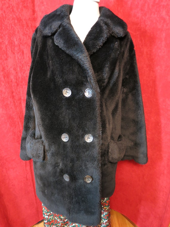 Vintage d Jimas Furs Beauvana Donnybrook Black coa