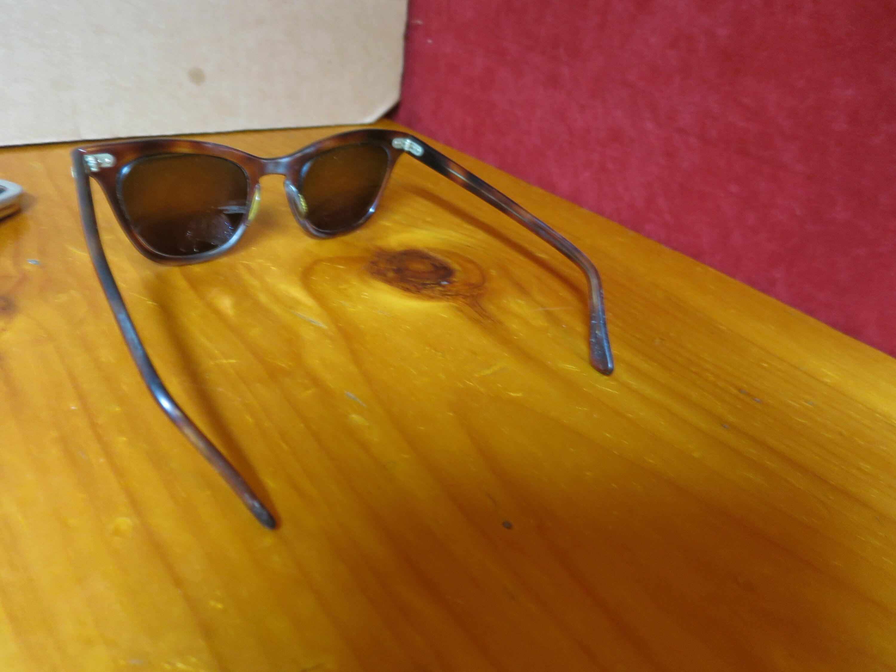 Vintage Liberty USA Prescription Sunglasses Faux Tortoise  display picture 1
