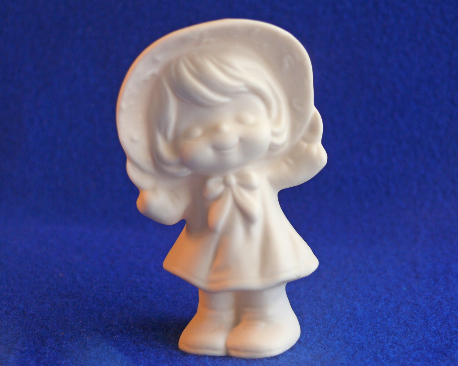 Little Girl in Wide Brim Ornament Porcelain Bisque Etsy