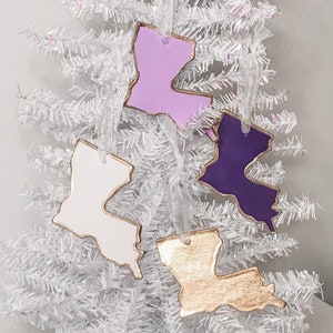 Handmade Louisiana Clay Ornament