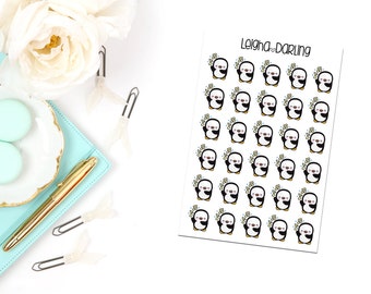 Singing Penguin Planner Stickers