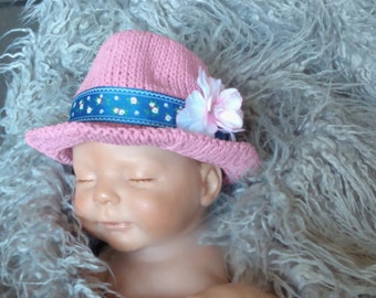 Baby girl 2025 trilby hat