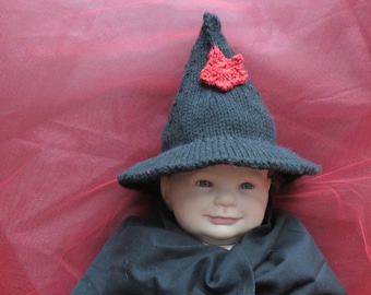 Halloween Baby Witch, Halloween Baby Gift, Witch Hat, Newborn Photo Prop, Halloween Baby Costume, Halloween Baby Shower Gift
