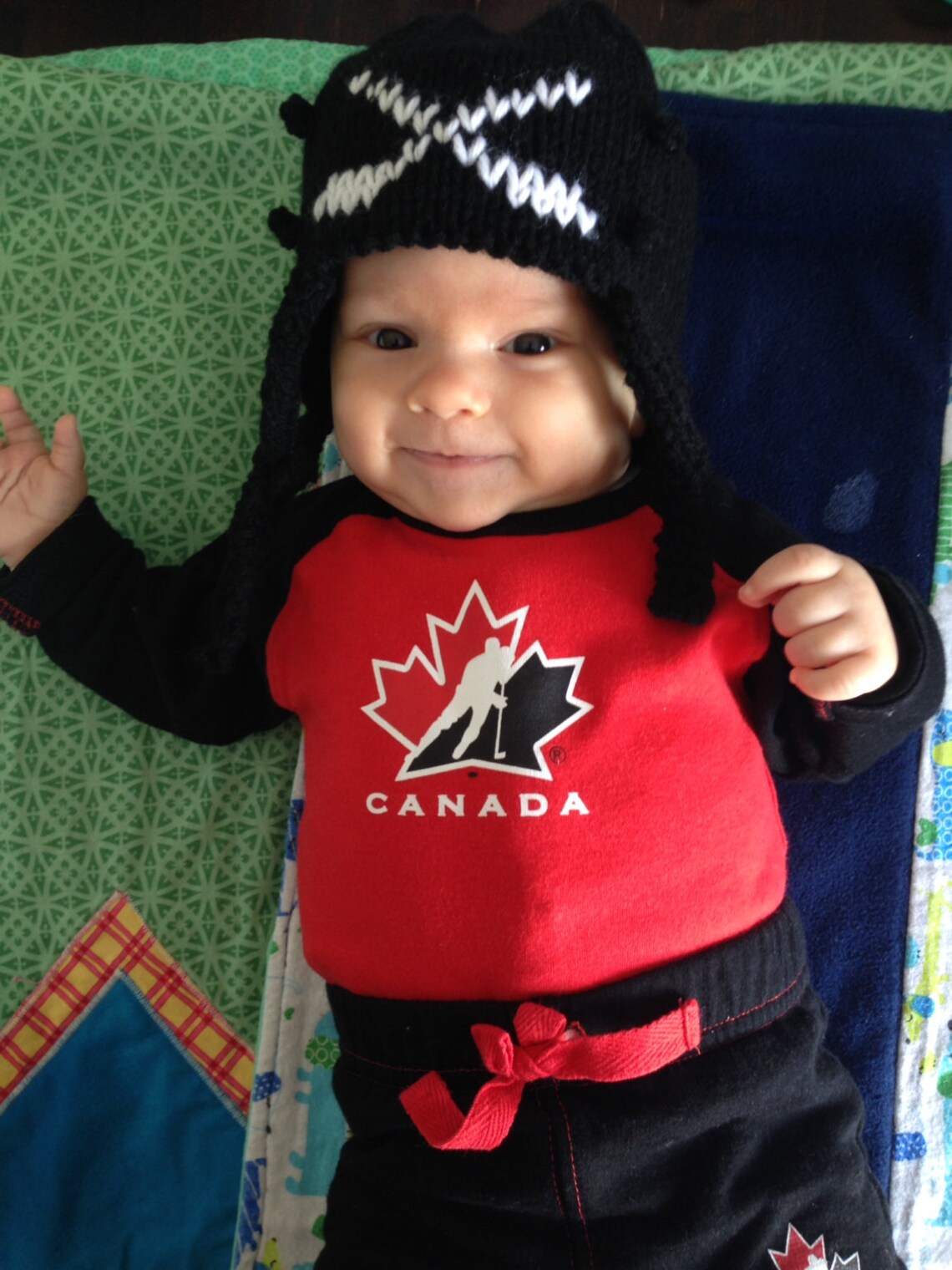 Hockey Baby Gift Hockey Baby Boy Baby Sports Hat Baby Etsy UK