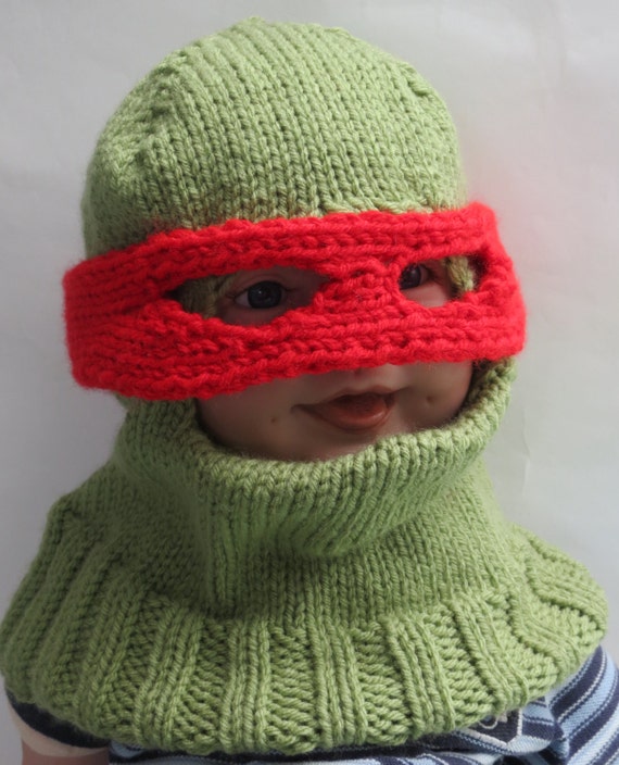 Chapeau de cagoule pour bébé chapeau de tortue ninja mutant - Etsy France