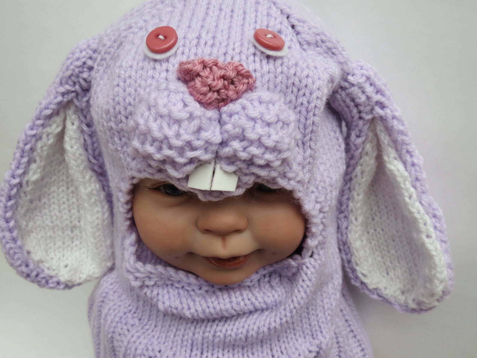 Baby Balaclava Baby Bunny Hat Baby Rabbit Hat Kids Warm Etsy