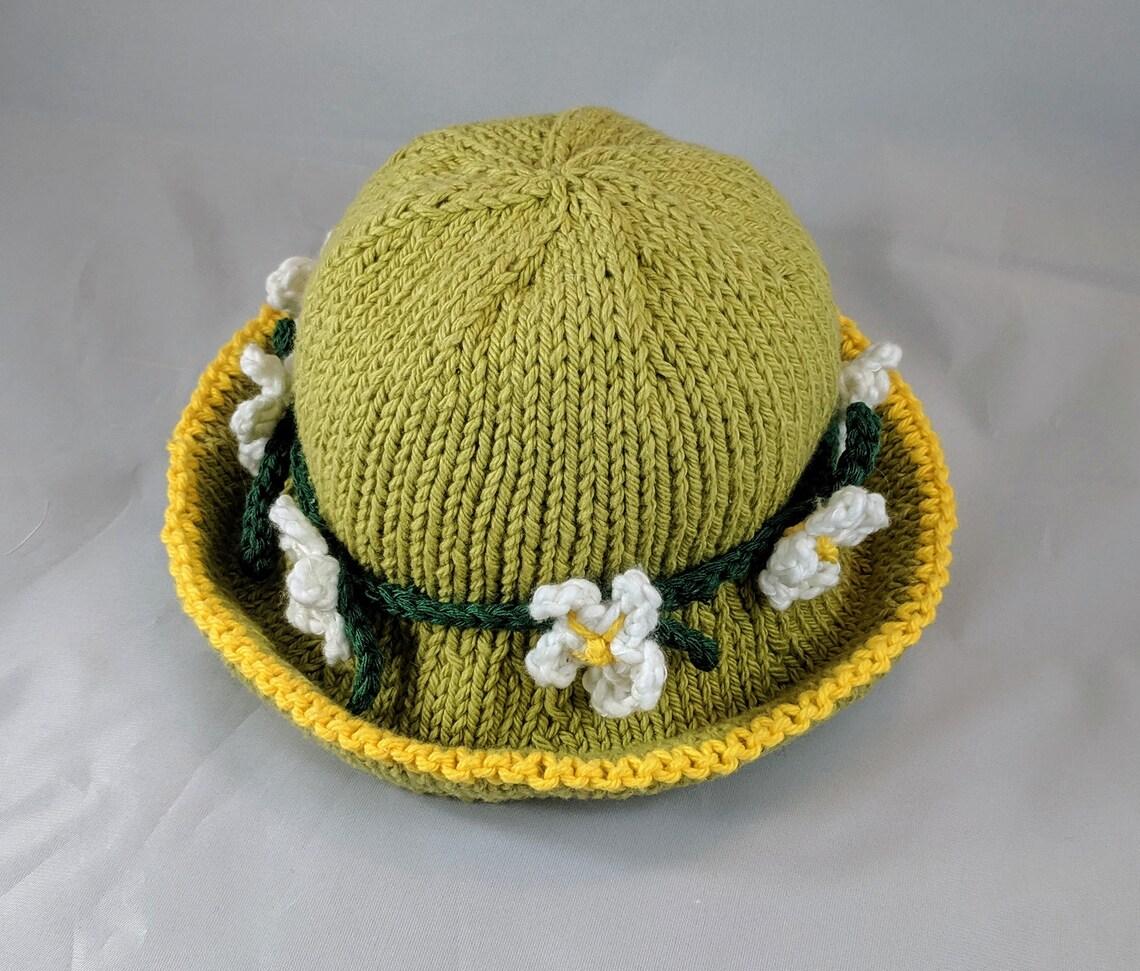 Daisy Hat Summer Hat Hat with Brim Daisy Chain Headband Etsy