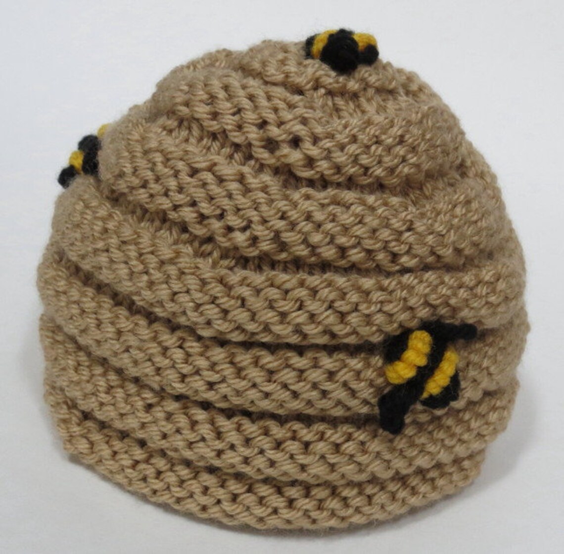 Bee Hat, Baby Beehive Hat, Unisex Photo Prop, Bee Beanie, Unique Baby ...