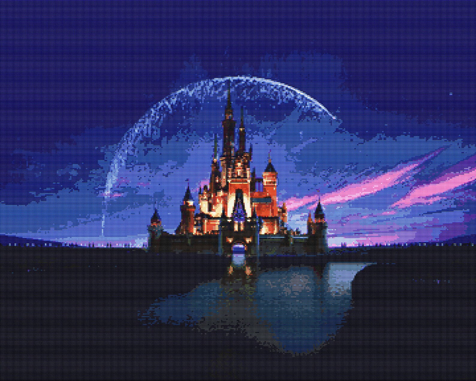 Disney Cross Stitch Pattern Modern Pdf Format Instant Etsy