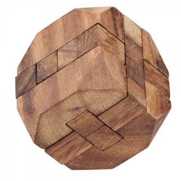 Wooden Toy Diamond Cube Puzzle Large The Organic Natural Etsy