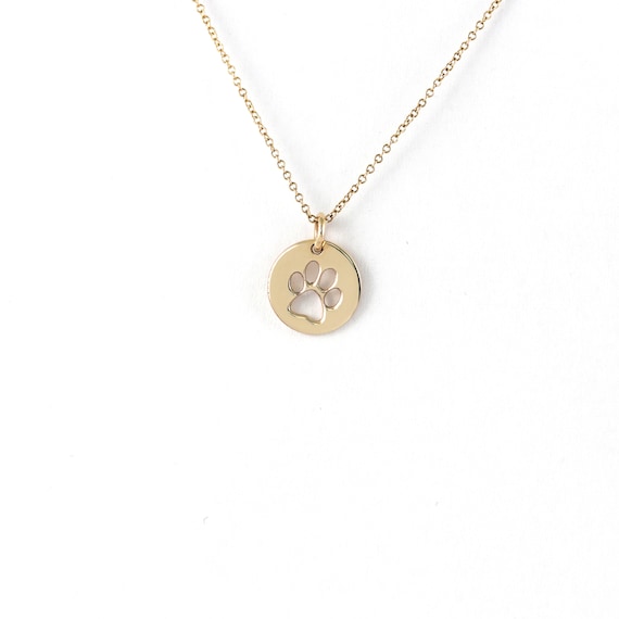 Gold paw charm online