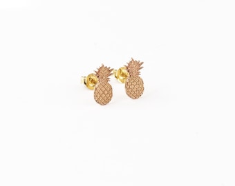 1 paio di orecchini a bottone in argento sterling 925 con